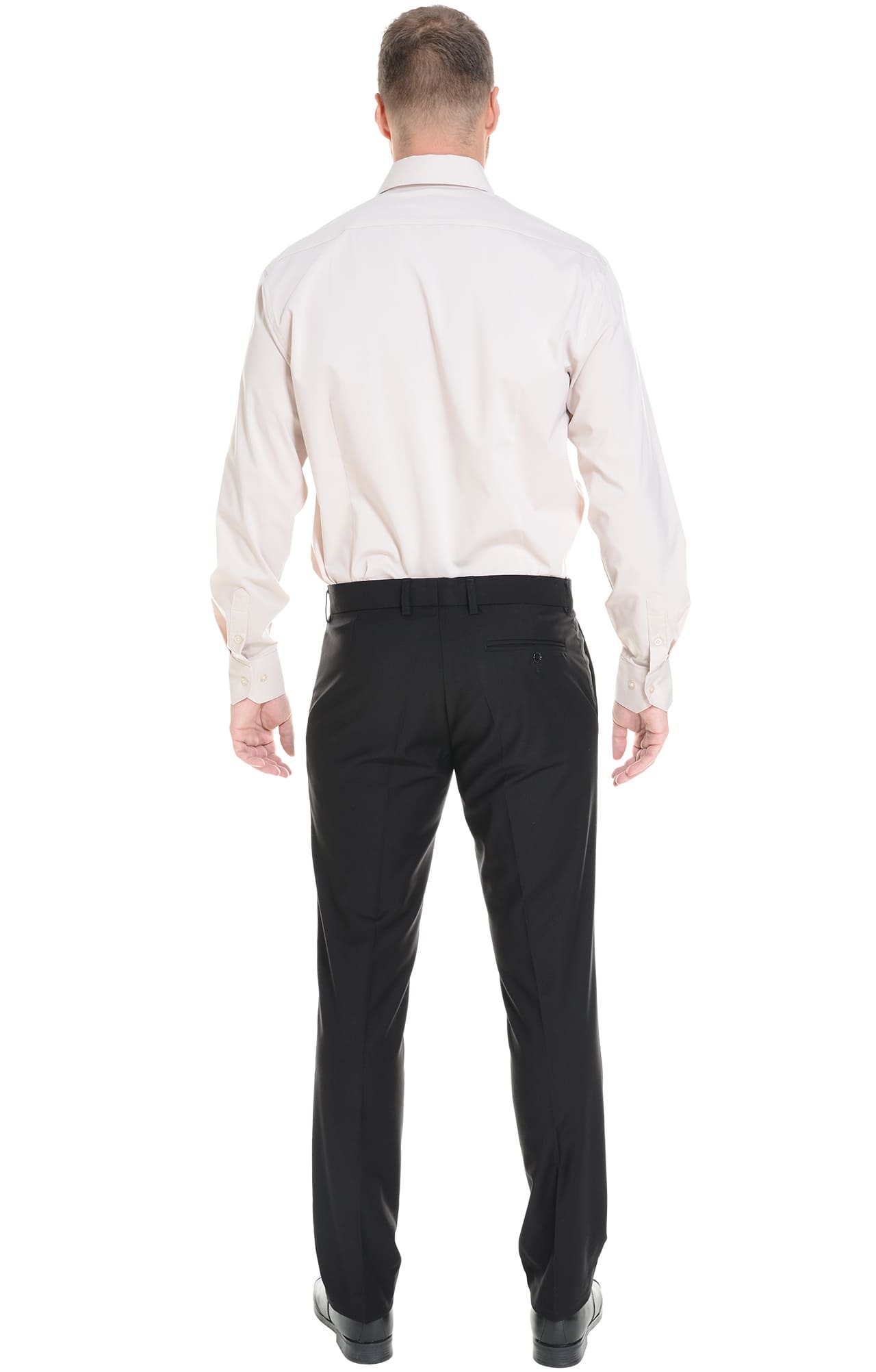 62434 Рубашка мужская  beige El-Risto  Корпоративная одежда  размер 38/170-176  - Вид №5