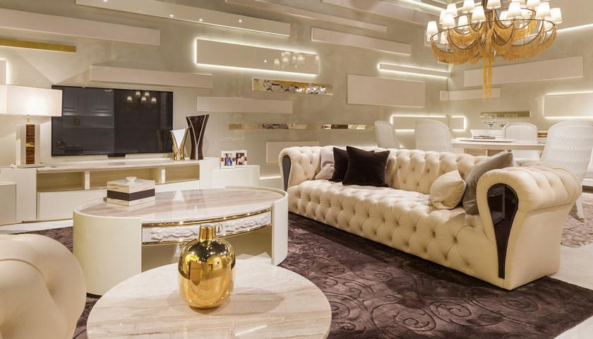 Turri 3-х местный кожаный тафтинговый диван по контракту Mayfair sun-id-1481914 - Вид №2