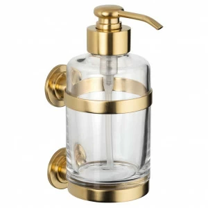 C07-530 C07-530 Настенный дозатор мыла ШАРЛЕТИ С РЫЧАГАМИ Cristal & Bronze CHARLÉTY À MANETTES I