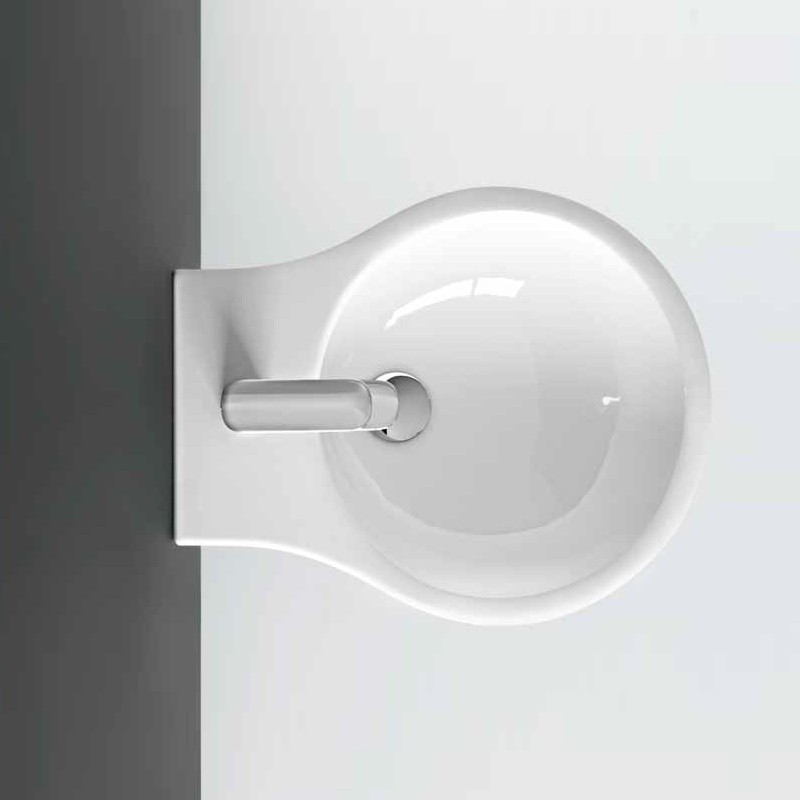 19005 Подвесная раковина настенная овальная Ceramica Hidra  - Вид №2