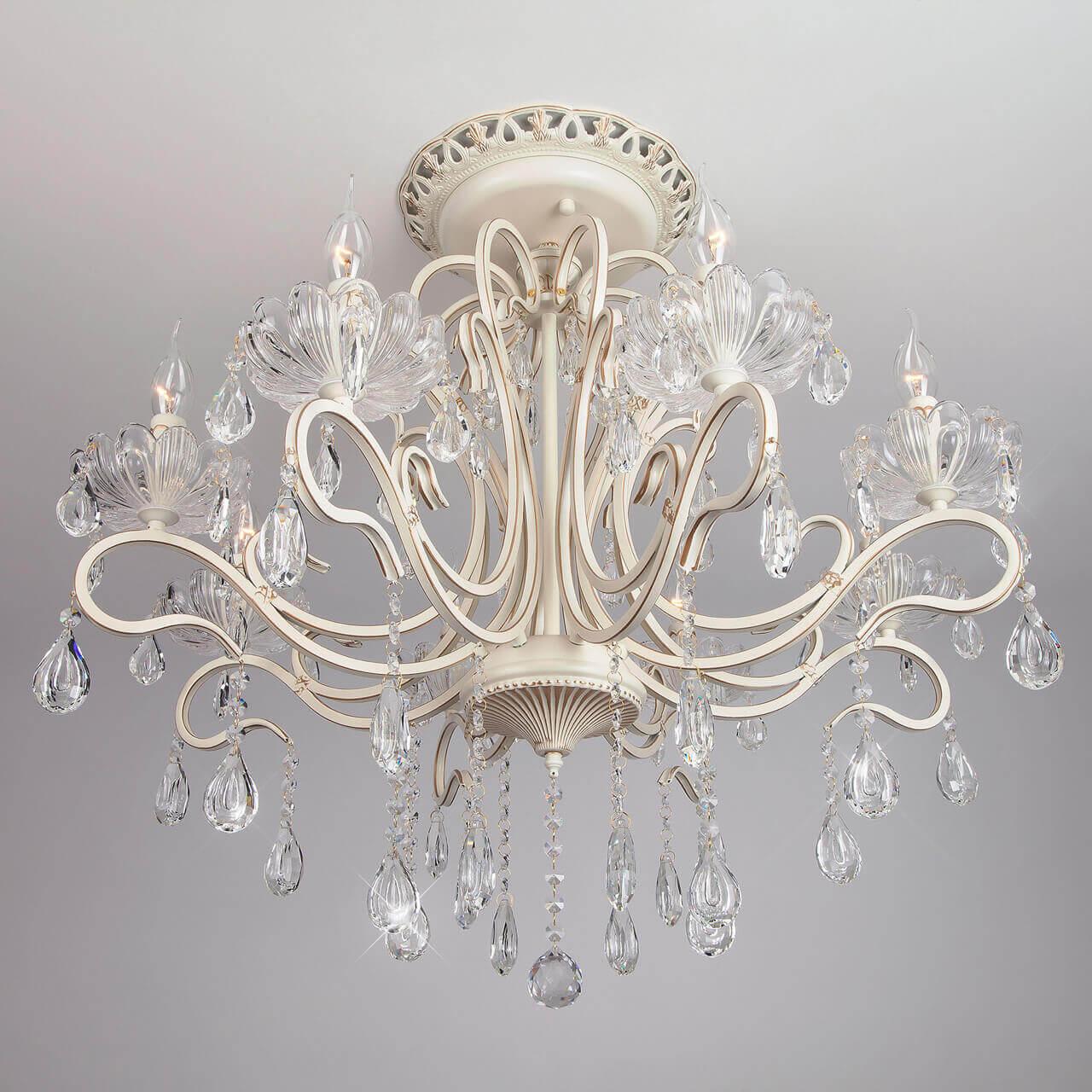 Подвесная люстра Eurosvet 12205/8 белый Strotskis EUROSVET ДИЗАЙНЕРСКИЕ 00-3888549 Белый  - Вид №2