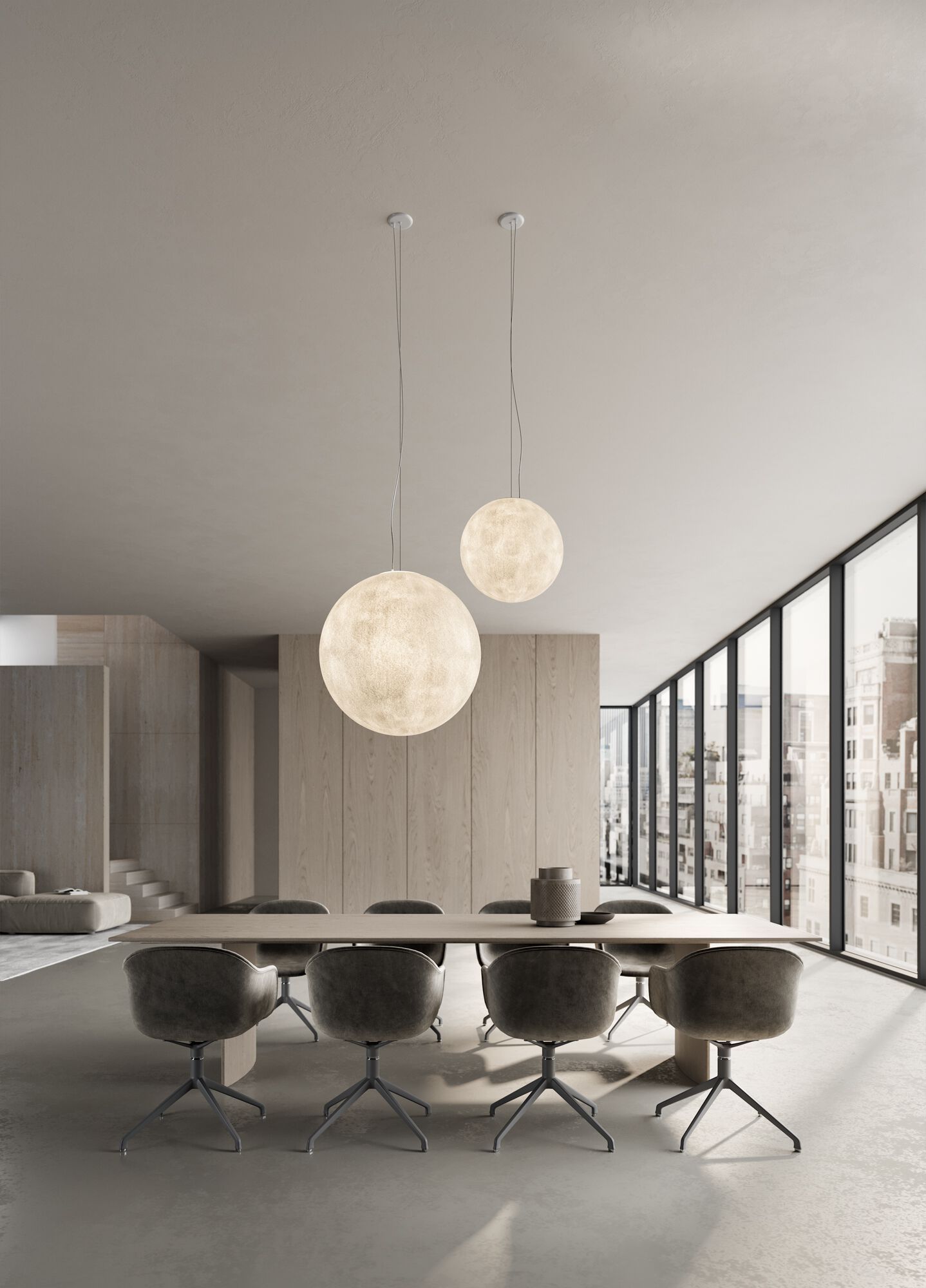 Подвесной светильник из стекловолокна Karman Ululì-Ululà ARCH-00107002 - Вид №1