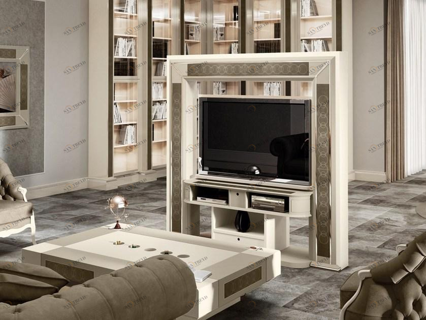 Vismara Design Двухсторонняя поворотная тумба под ТВ с системой управления кабелями Desire sun-id-1478223