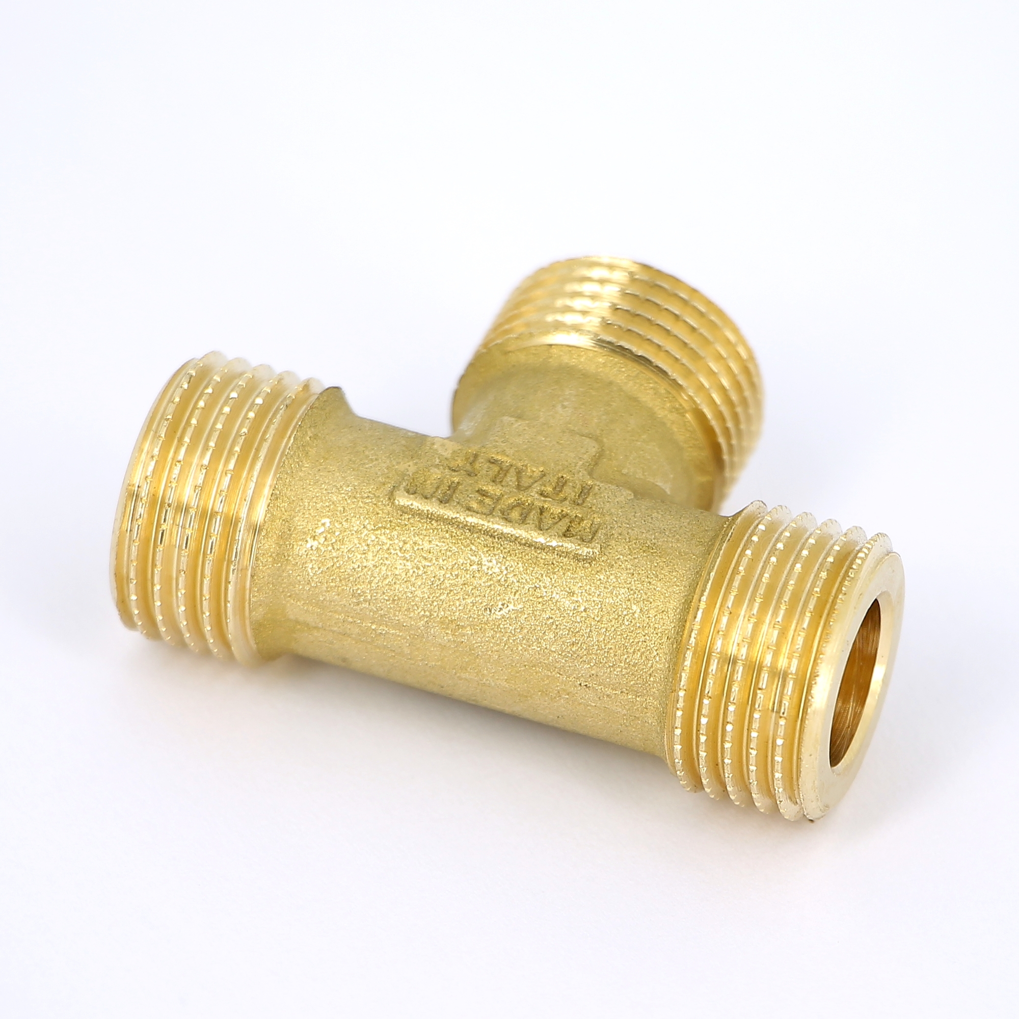 Тройник Н с плоским торцом TIEMME 1/2" 4710020 - Вид №3