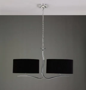 Подвесной светильник Mantra Eve 1170 MANTRA ДИЗАЙНЕРСКИЕ, EVE CHROME 058066 Черный