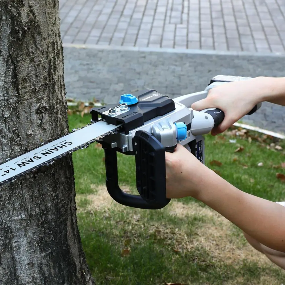 Аккумуляторная цепная пила DEKO DKCHS40PRO 40В с двумя батареями 89363244 STLM-1566530 - Вид №8