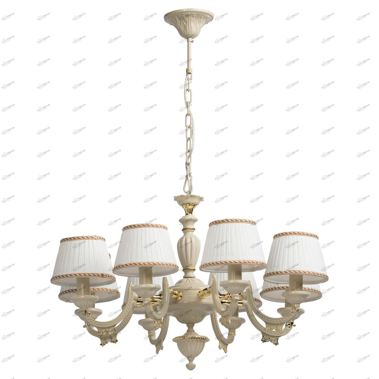 Подвесная люстра MW-Light Ариадна 14 450014208 белая MW-LIGHT ДИЗАЙНЕРСКИЕ, АРИАДНА 188196 Белый 