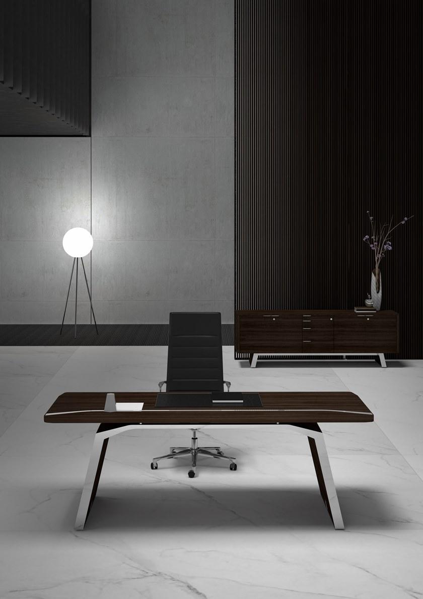 Bralco Письменный стол из дуба с системой организации кабелей Metar sun-id-1442133 - Вид №2