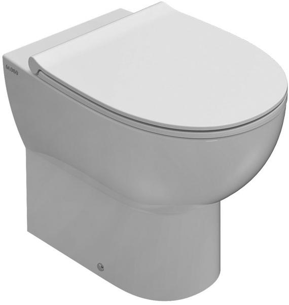 Mdb01.bi Приставной унитаз напольный Белый Ceramica Globo 4ALL Италия - Вид №1