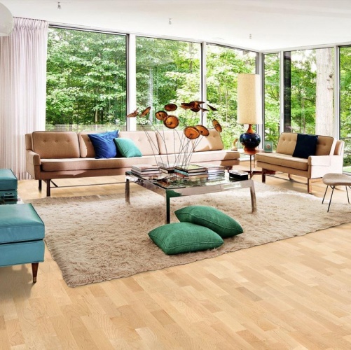 Спортивный паркет Kahrs Спортивные полы Актив Флор Клён Селект (Гладкая) 2423х200 мм 2600200585 - Вид №8