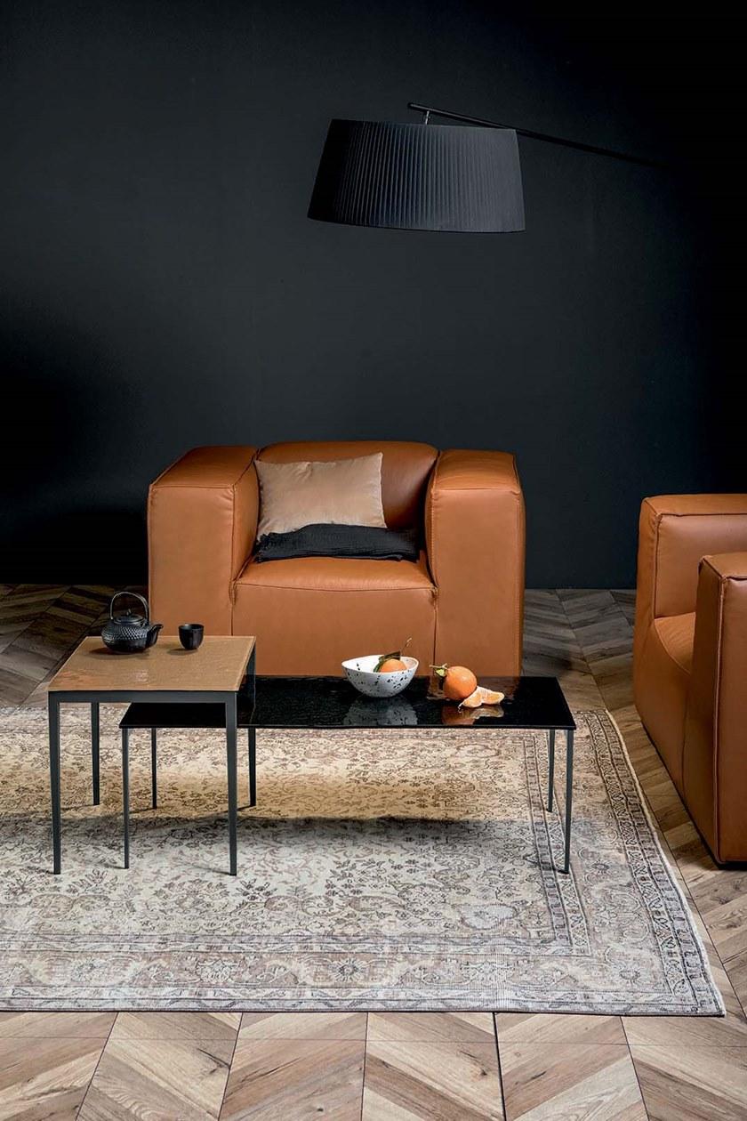 Tonin Casa Прямоугольный стеклянный журнальный столик  T6216  - Вид №1