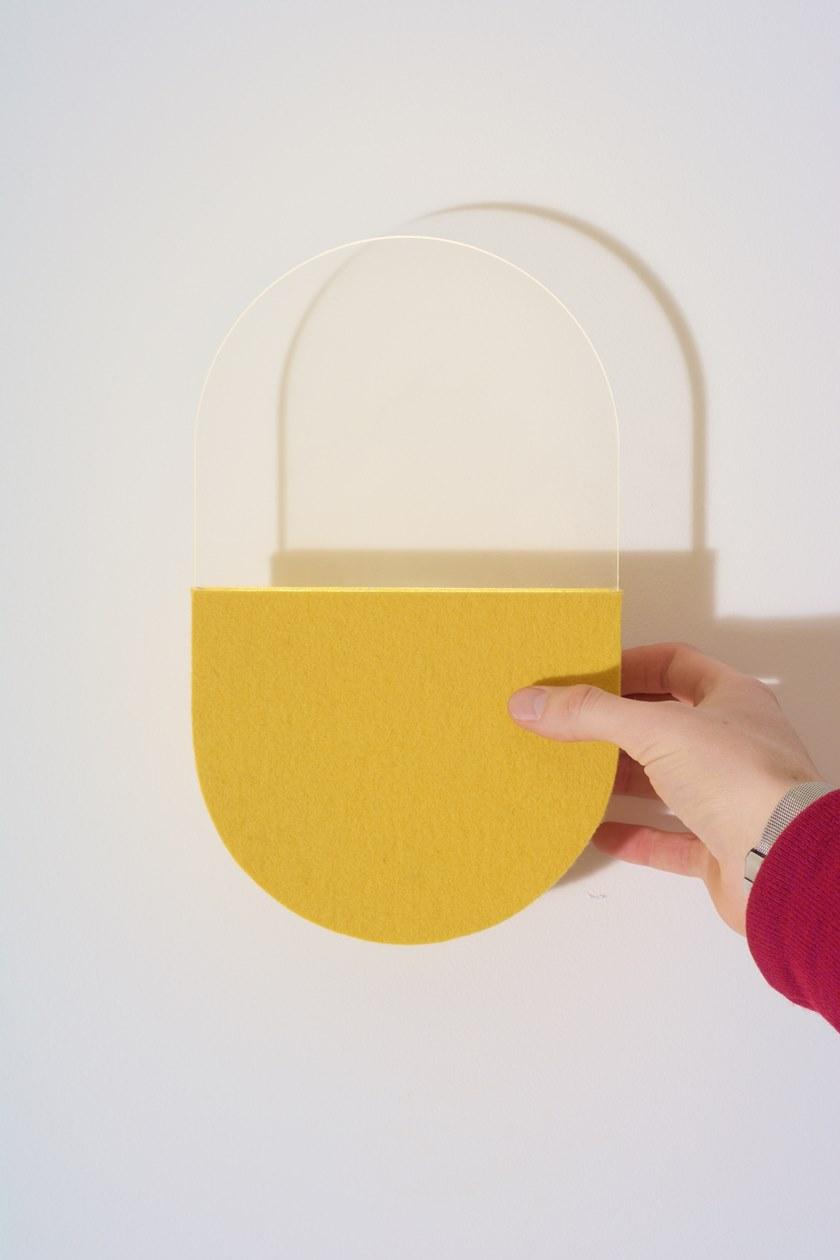 ANDlight Настенный светильник из фетра Slab sun-id-1418254 - Вид №5