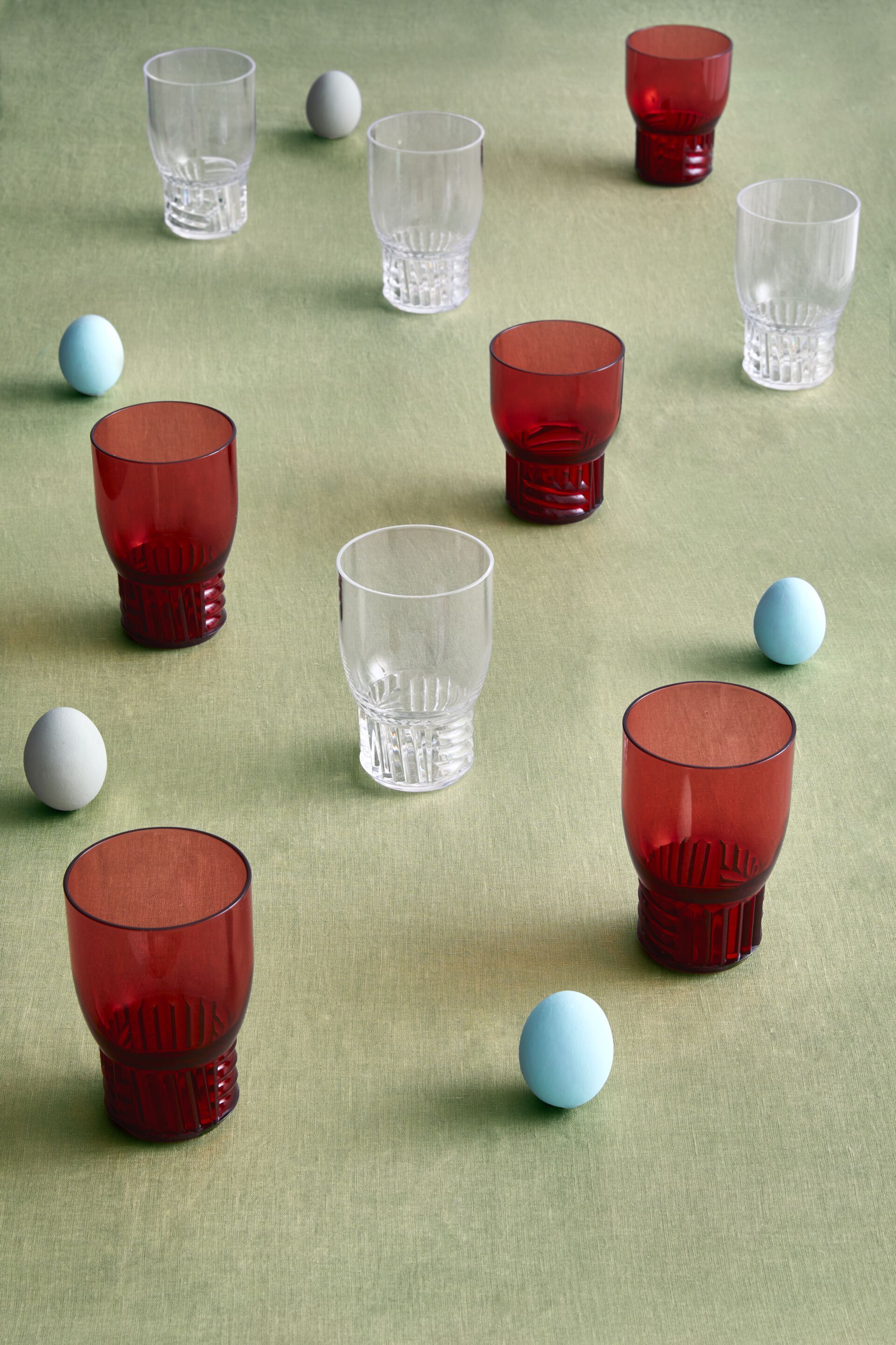 Набор бокалов для вина из инженерного пластика Kartell сюжет ARCH-00103101 - Вид №8