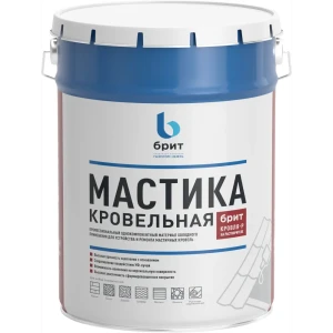Мастика кровельная битумно-полимерная Брит Кровля-Р 5 кг