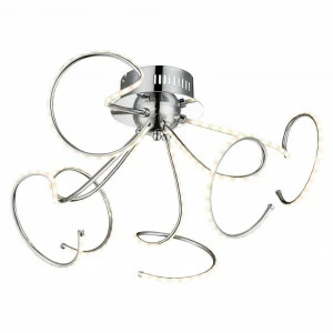 Потолочный светодиодный светильник Globo Rebel 67814D1 GLOBO REBEL 102986 Хром