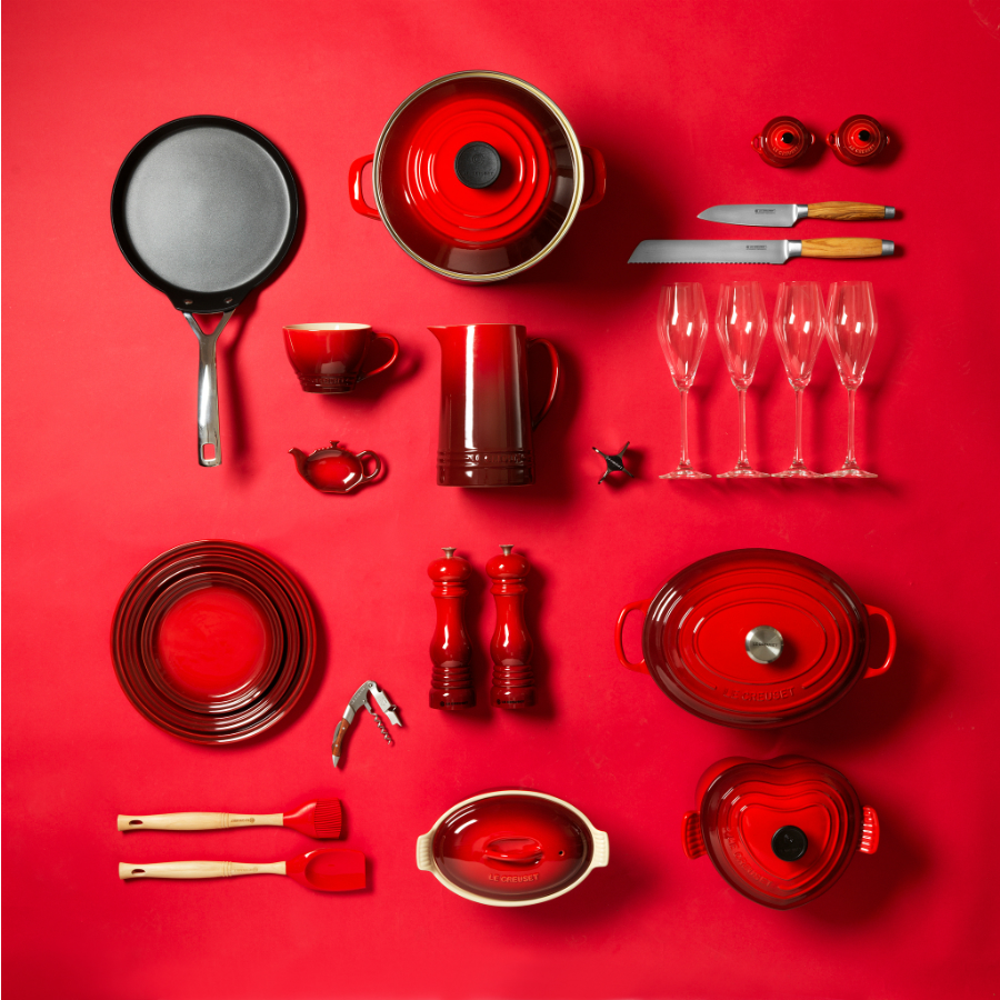 Подставка для чайных пакетиков Le Creuset, каменная керамика, вишневая 91034607060099 - Вид №3