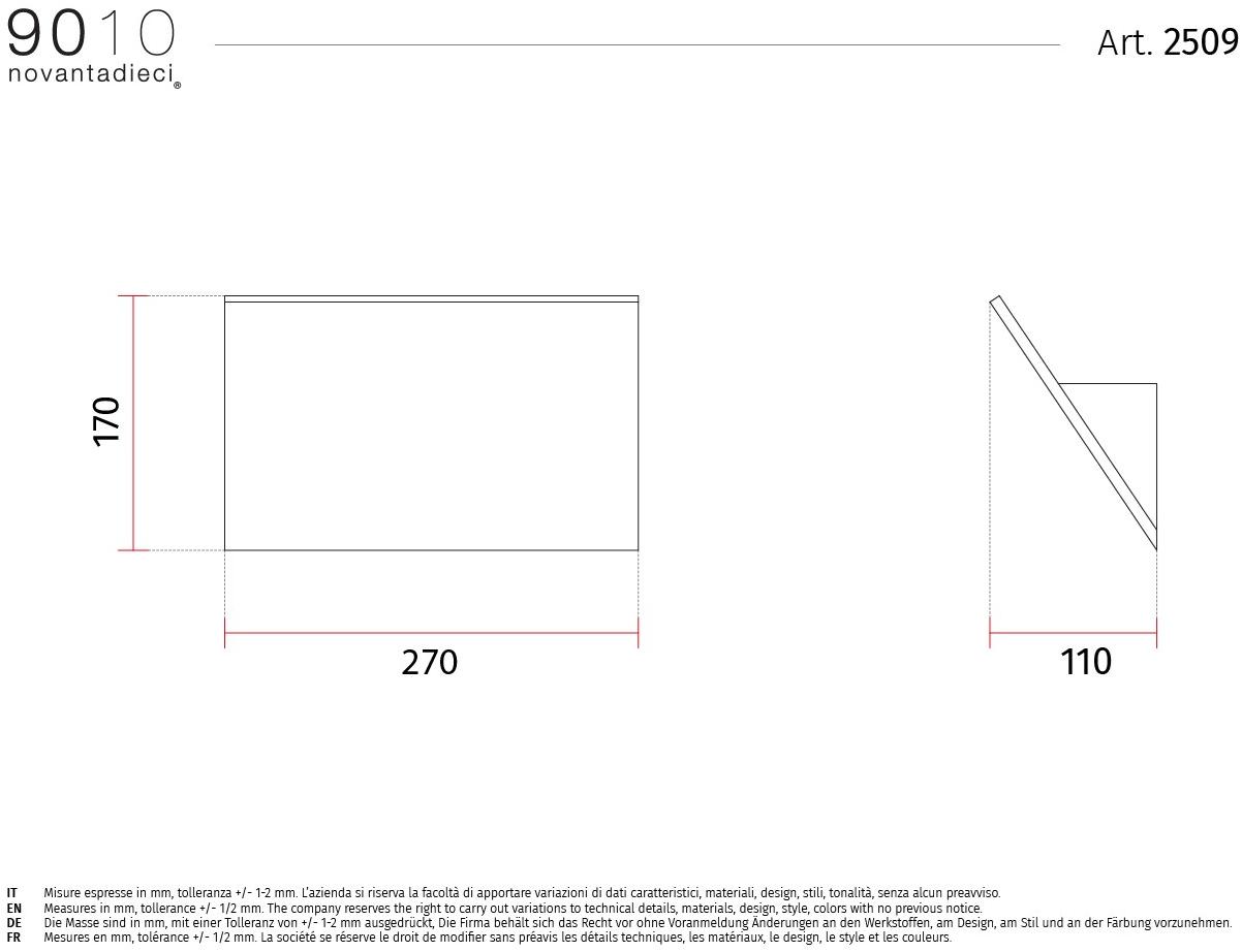 9010 novantadieci Аппликация светодиода из керамики  2509  - Вид №3