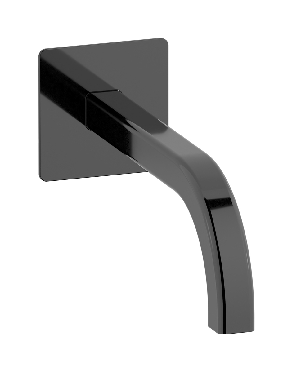 Настенный излив WE ARE IB keo317cf Black Chrome Elio