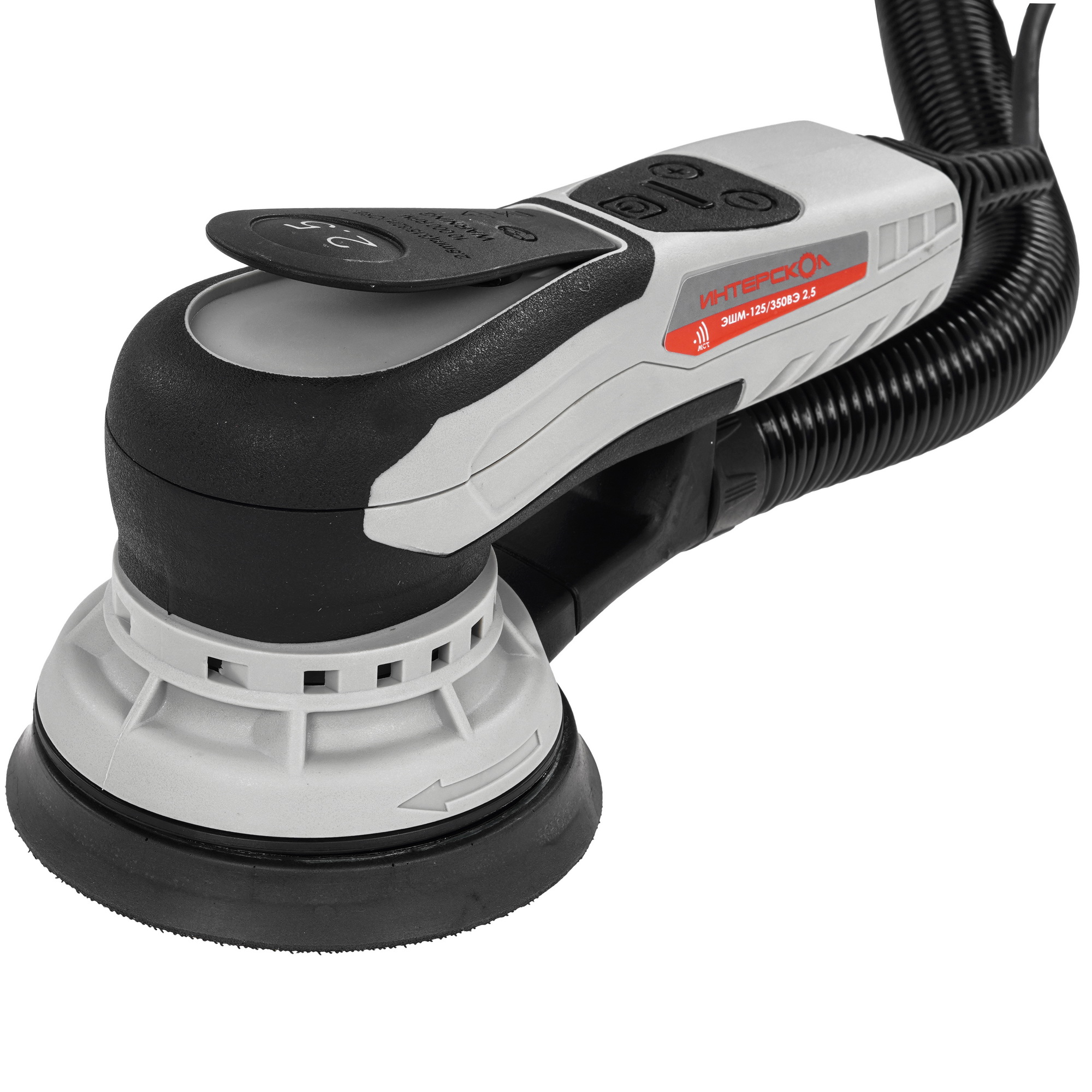 Эксцентриковая шлифмашинка ИНТЕРСКОЛ ЭШМ-125/350ВЭ 5611642 STDN-0086401