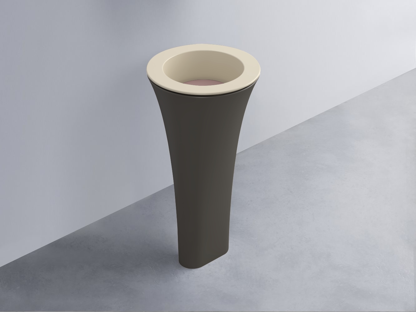 AMLA45-LN+AMPILT-CP+AMCOLT-FN Раковина Amedeo Tondo отдельностоящая cielo Enjoy + Amedeo Ceramica Cielo