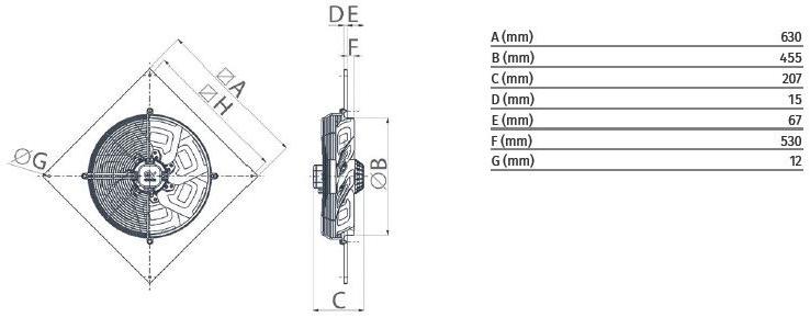 Vortice Спиральный аспиратор Vorticel a-e 42308 - Вид №2