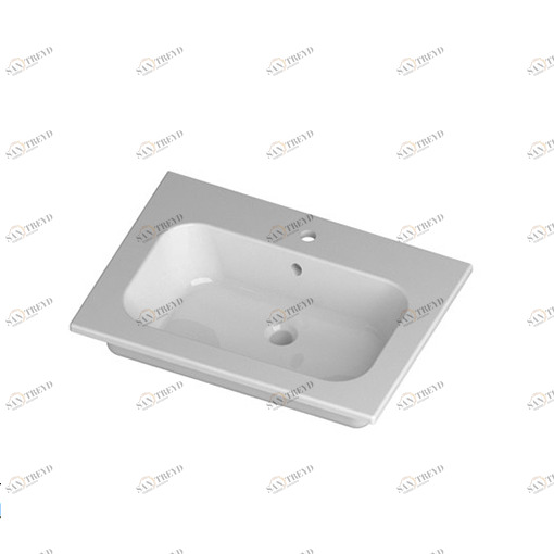 QS07151101 Встроенная раковина под столешницу овальная Disegno Ceramica 