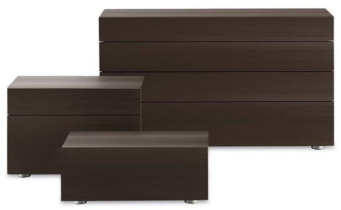 Poliform Деревянная тумбочка с ящиками Abbinabili sun-id-1435017 - Вид №2