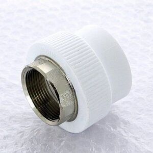 Муфта В под ключ PRO AQUA полипропиленовая 63x2'