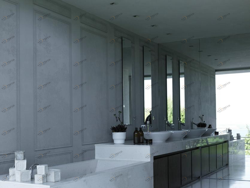 Wall&decò Обои для ванной с эффектом дерева trompe l'oeil Wet system 13 sun-id-1488090