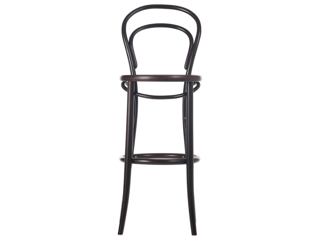 Высокий деревянный табурет с подставкой для ног TON N° 14 ARCH-00046764 - Вид №2