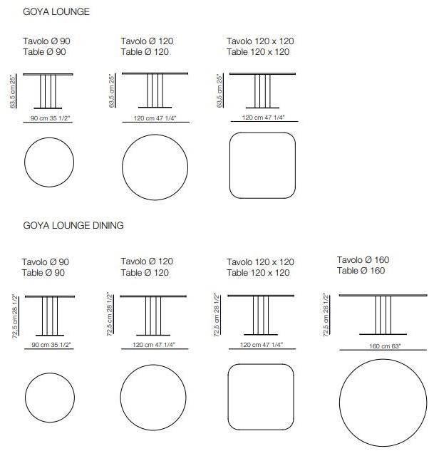 arflex Круглый деревянный стол sun-id-1503771 - Вид №1