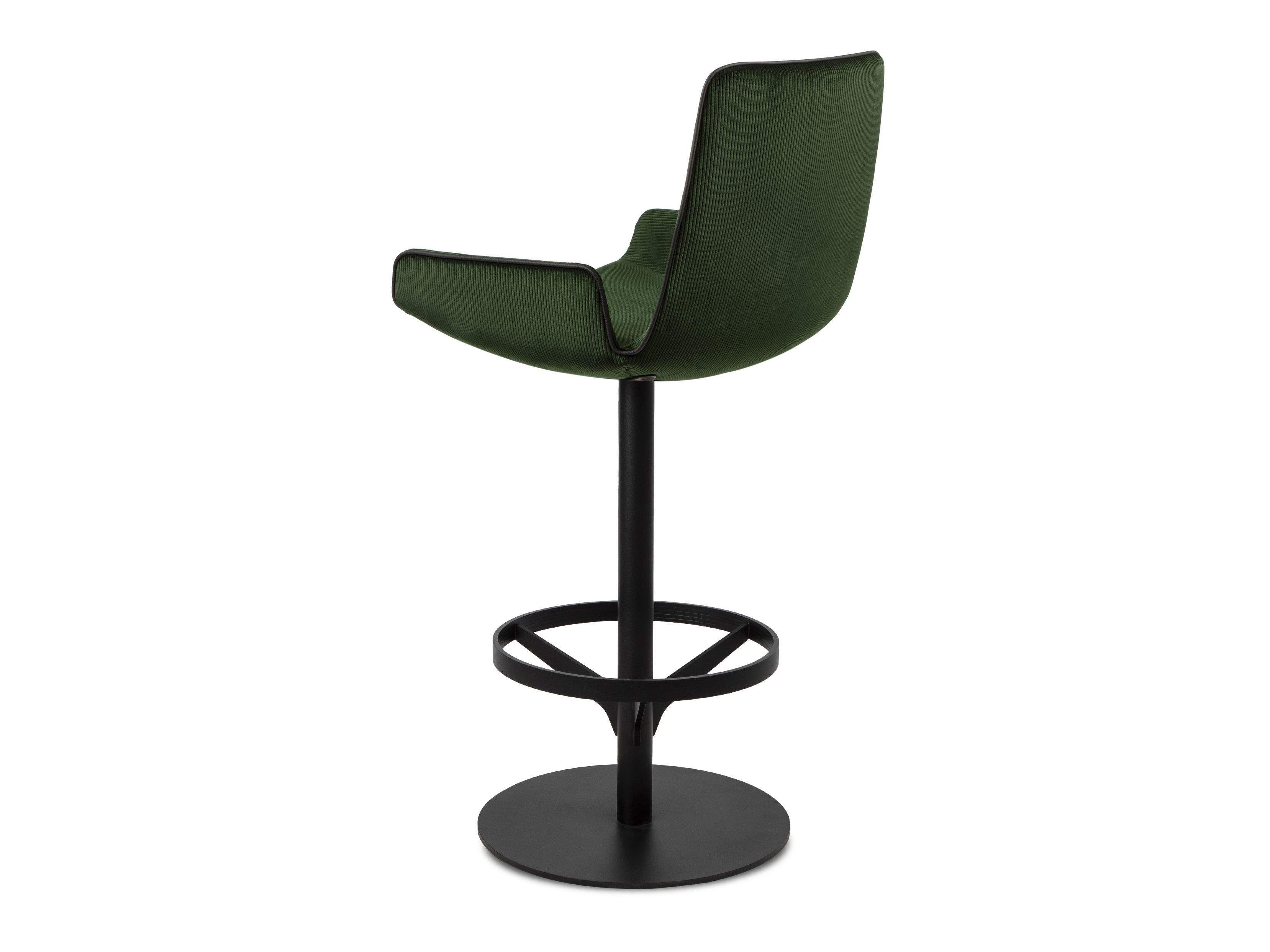 Высокий поворотный стул из ткани Freifrau Amelie ARCH-00039207