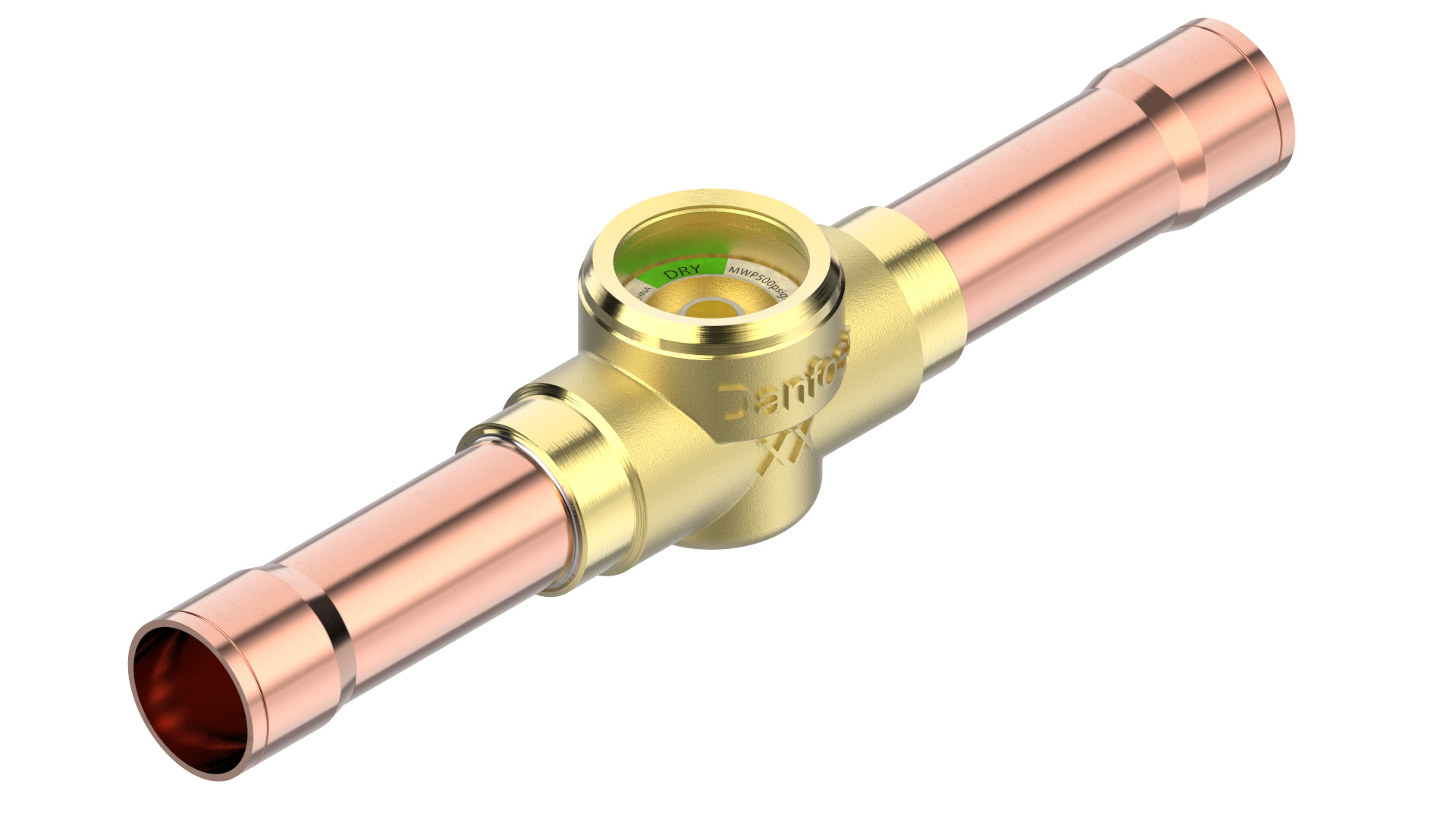 Danfoss SGN — Смотровые стекла с индикатором влажности SGN 12 Смотровое стекло 014-0193  - Вид №4