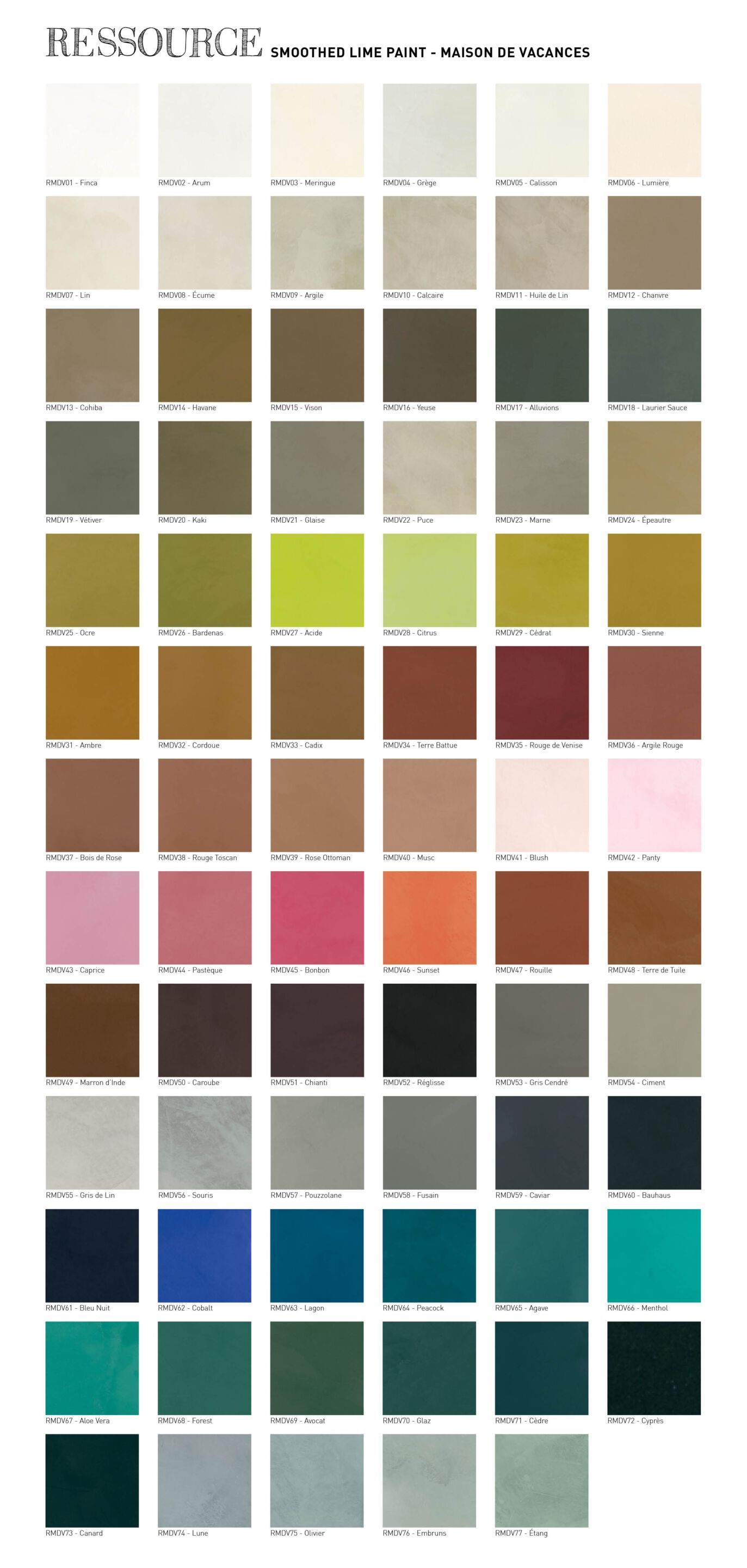 Декоративная известковая краска Ressource Lime paints ARCH-00002608 - Вид №25