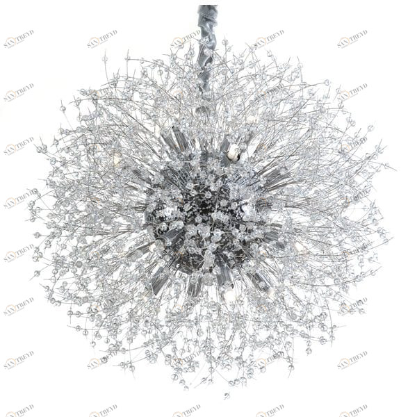 Люстра MAGNETIC (большая) хром HF033-1 UNICO ДИЗАЙНЕРСКИЕ, ШАР 255314 Хром 