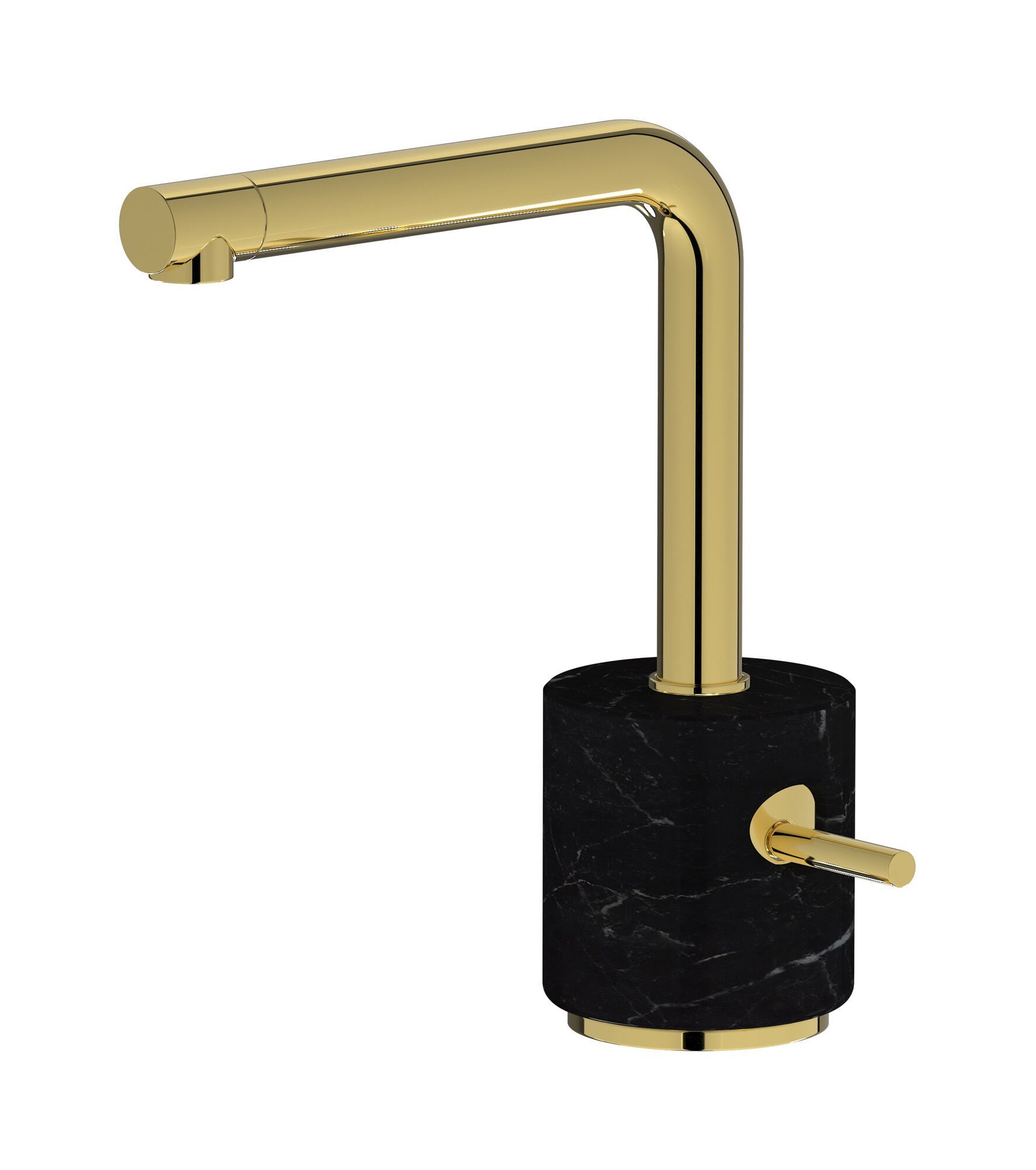 Смеситель для раковины с одной ручкой из мрамора IB мрамор + мрамор Elle ARCH-00119107 - Вид №15