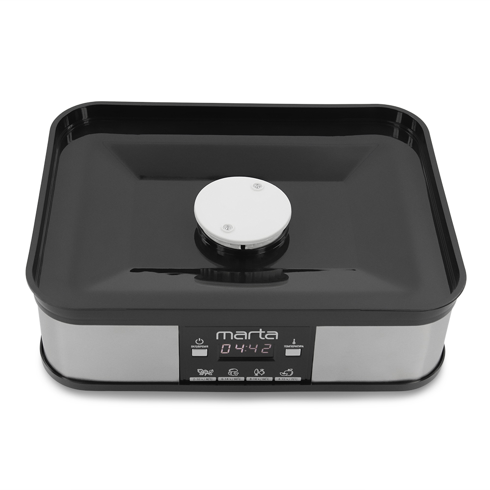 9921960 Сушилка для овощей и фруктов MARTA MT-FD1887C черный STDN-0031327 - Вид №10