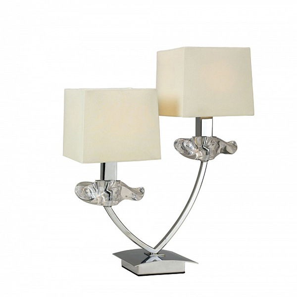 086273 Настольная лампа 2L белая Mantra Akira - Вид №1