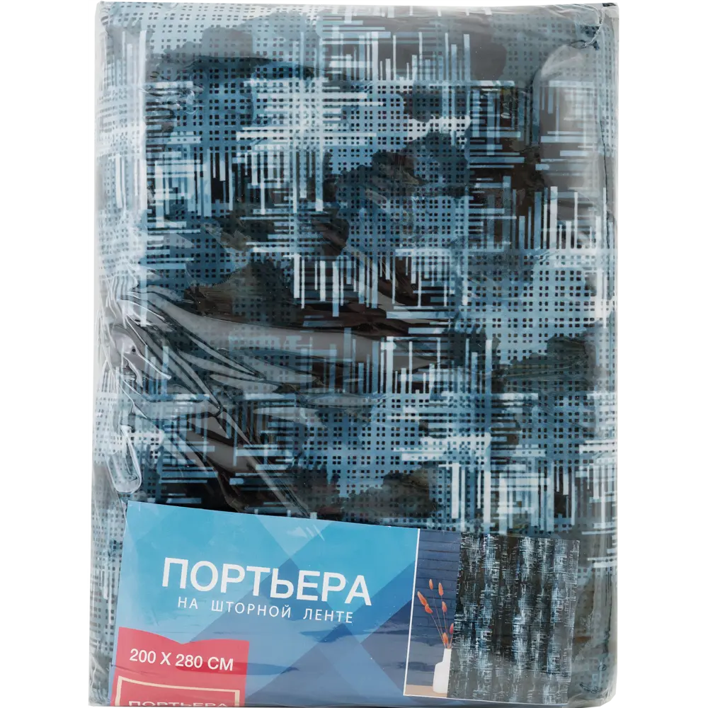 Штора на ленте «Космос» 200x280 см цвет синий 82707711 STLM-2111701 GARDEN  - Вид №4