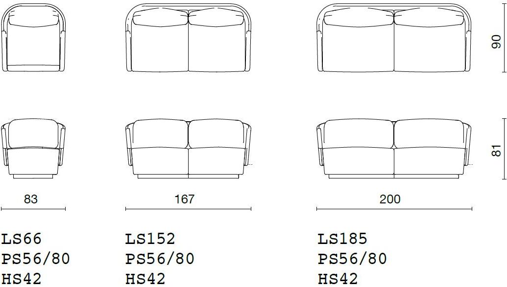 Casamania & Horm Диван из ткани или кожи Worn sun-id-1368873 - Вид №9
