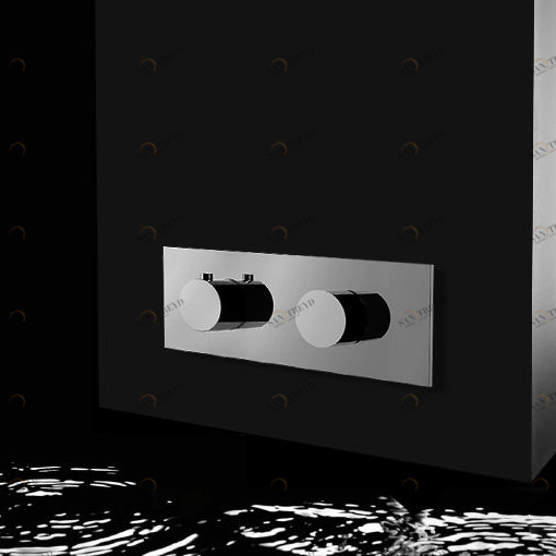 Смеситель термостатический настенный 7XELT1R1-EST Geda Nextage Xell скрытого монтажа 7XELT1R1EST