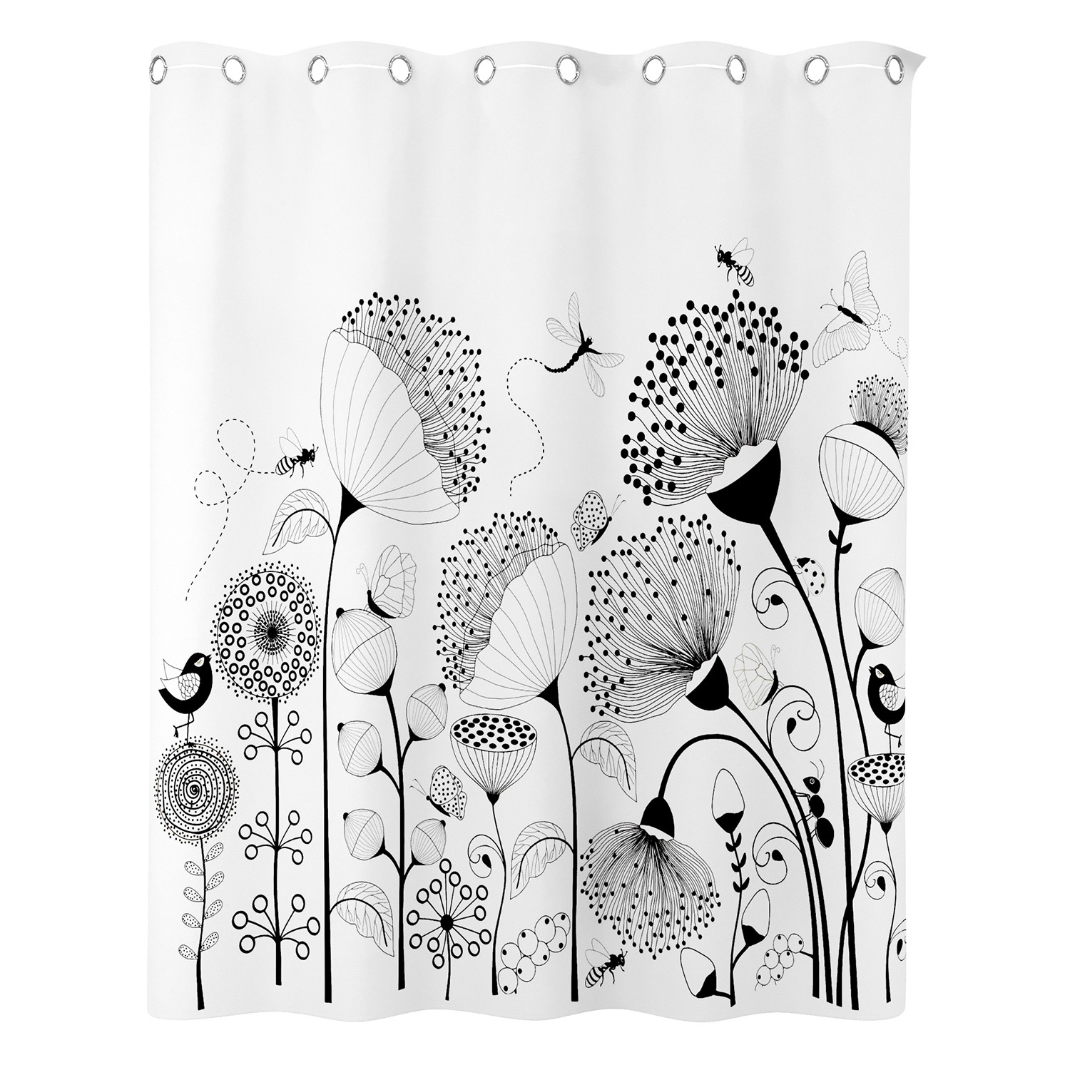 SC-39102 Dill Шторка для ванной WasserKRAFT  - Вид №1