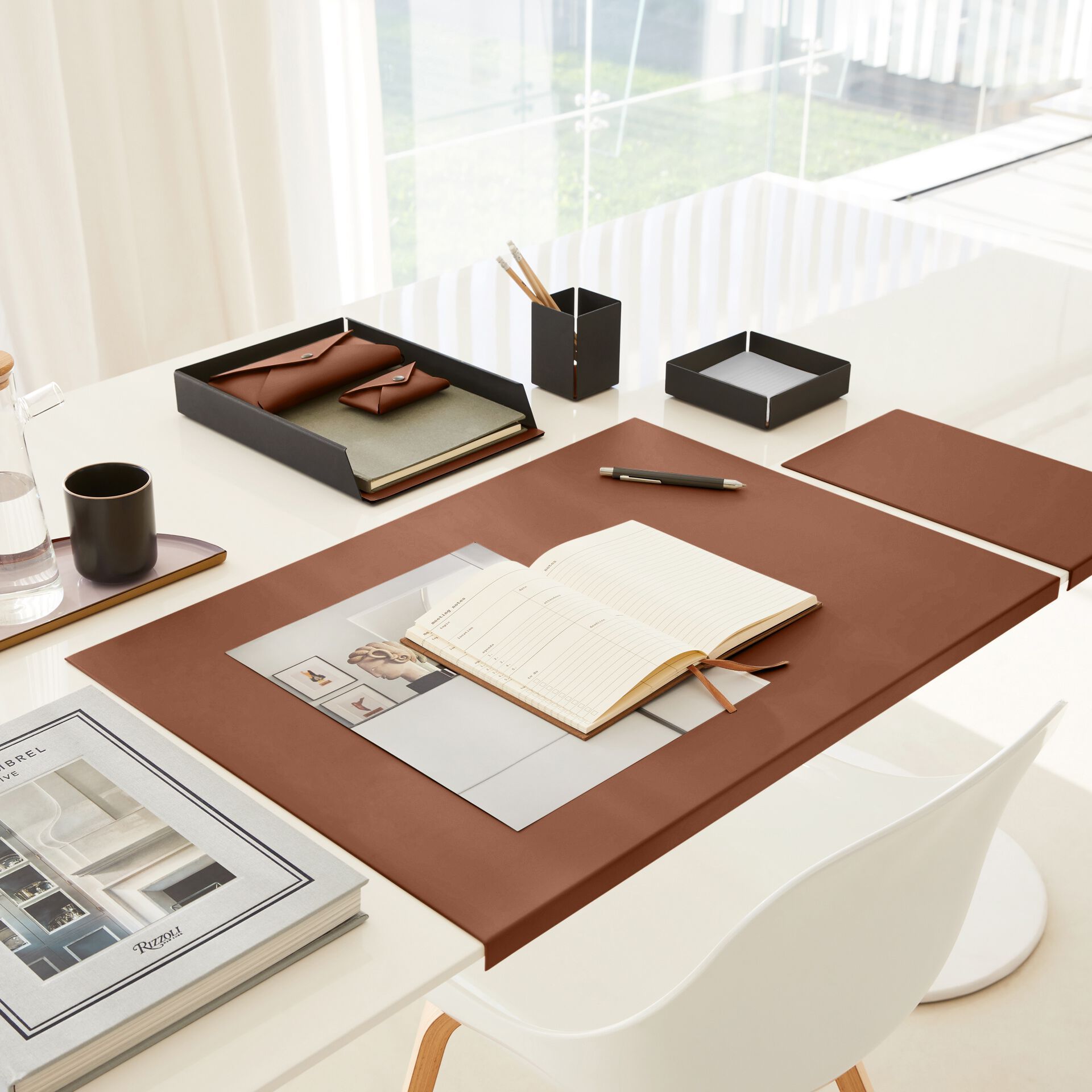 Держатель ручки из стали и кожи EGLOOH Муар ARCH-00011137 - Вид №4