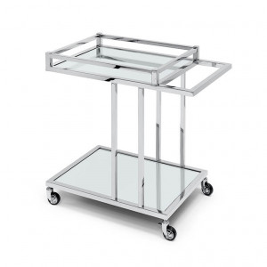 450183-02 ABHIKA ТРОЛЛЕЙ JUDE RECT H79 78X46 SILVER