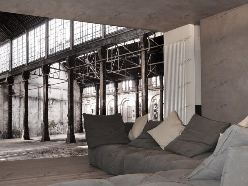 Creativespace Моющиеся обои trompe l'oeil Wallpaper 2018 sun-id-1364410