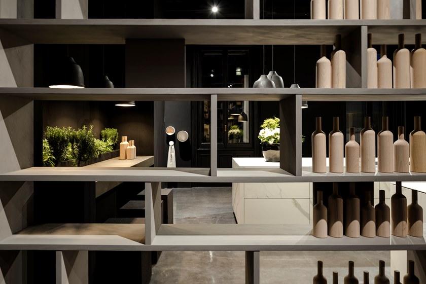 RIFRA Кухня с открыванием push-pull с островом Kube sun-id-1444871 - Вид №12