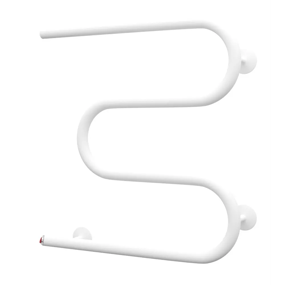 Полотенцесушитель электрический Арго М-Э 500x500 мм 50 Вт M-образный цвет белый STLM-2016078