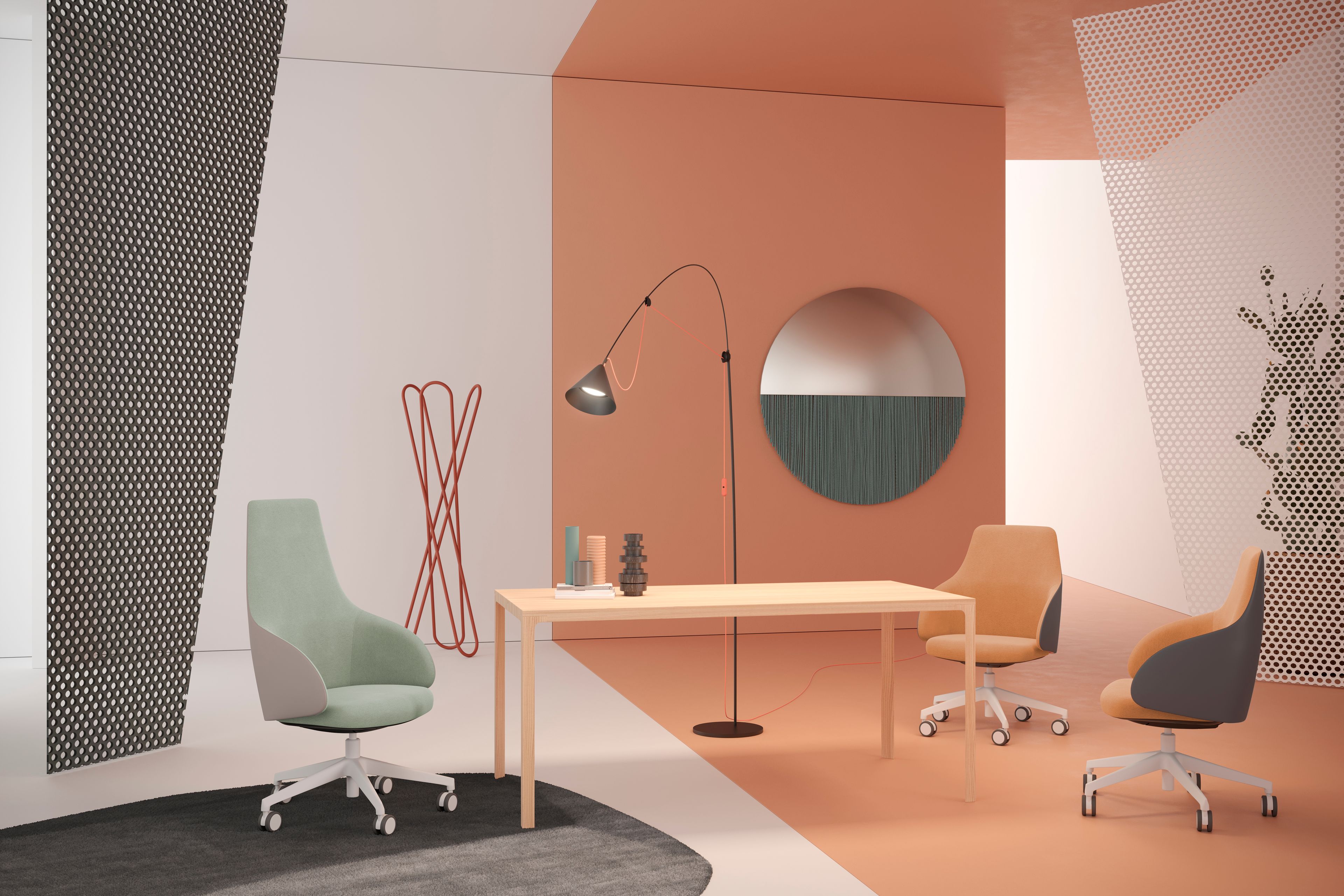 Офисное кресло с регулируемой высотой Kastel Kontea ARCH-00051231 - Вид №2