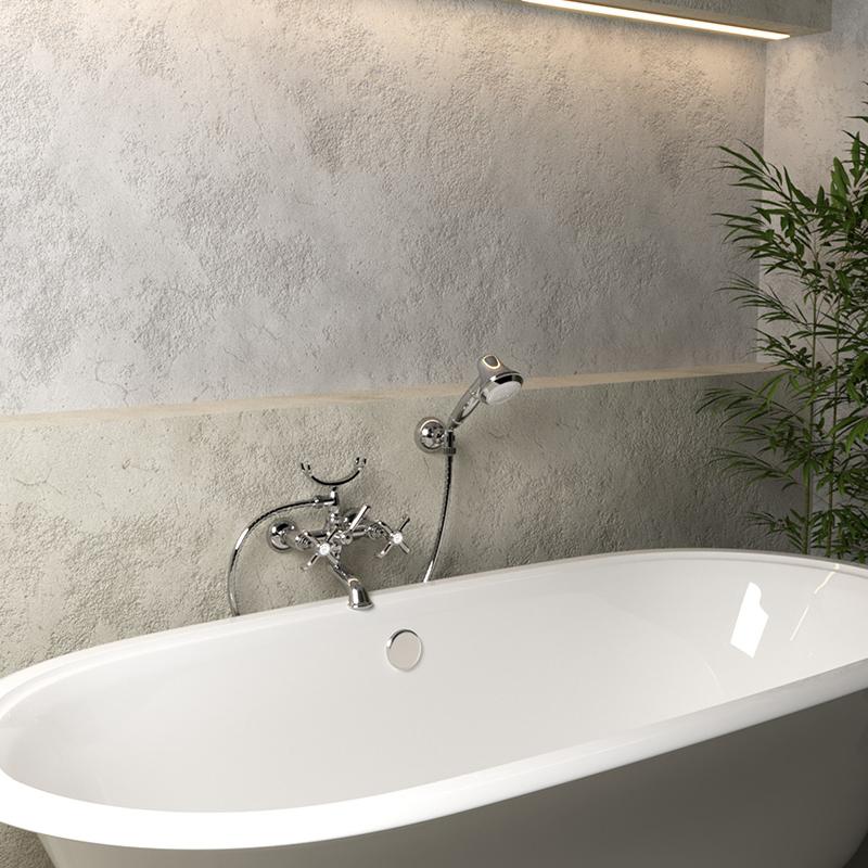 Paini Ornellaia 87CR105 смеситель для ванны с аксессуаром  - Вид №1