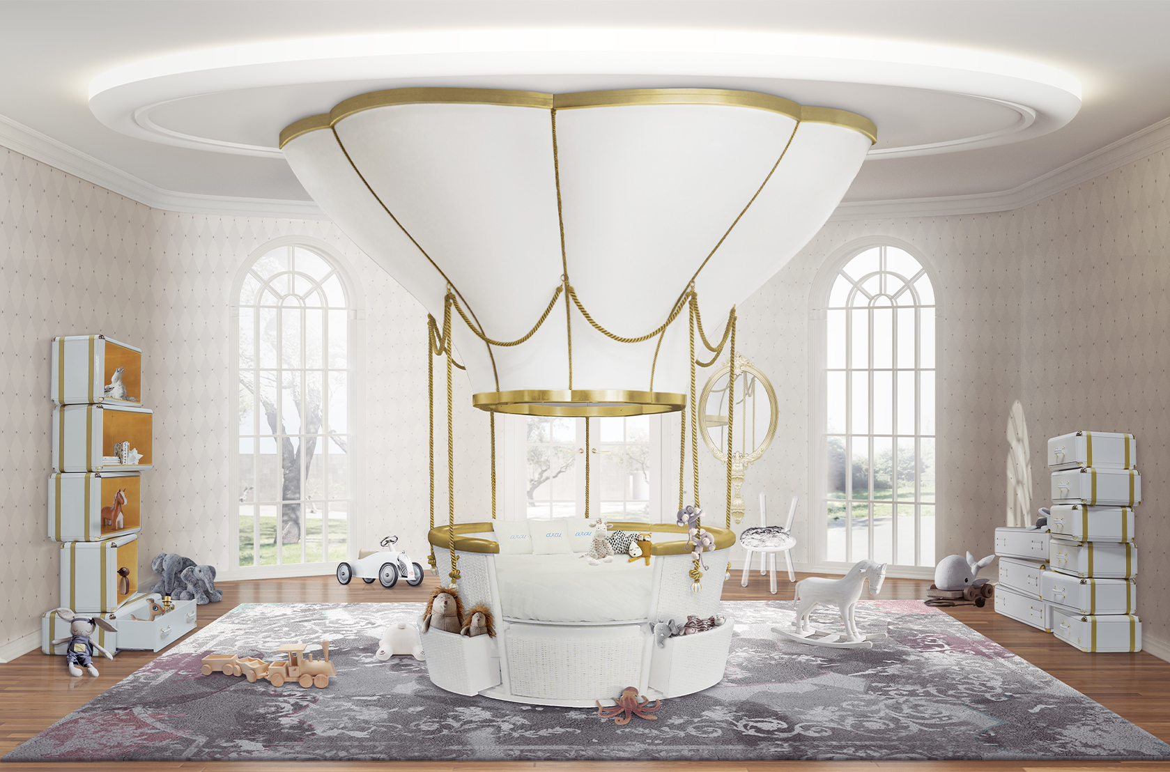 CIST09 Комоды детские Fantasy Air 6 ящиков Circu  - Вид №9